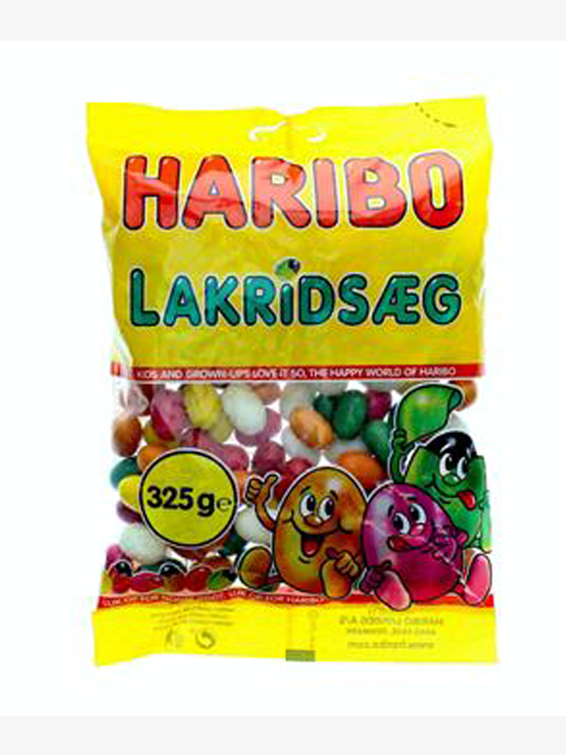 Haribo Lakridsæg 325g