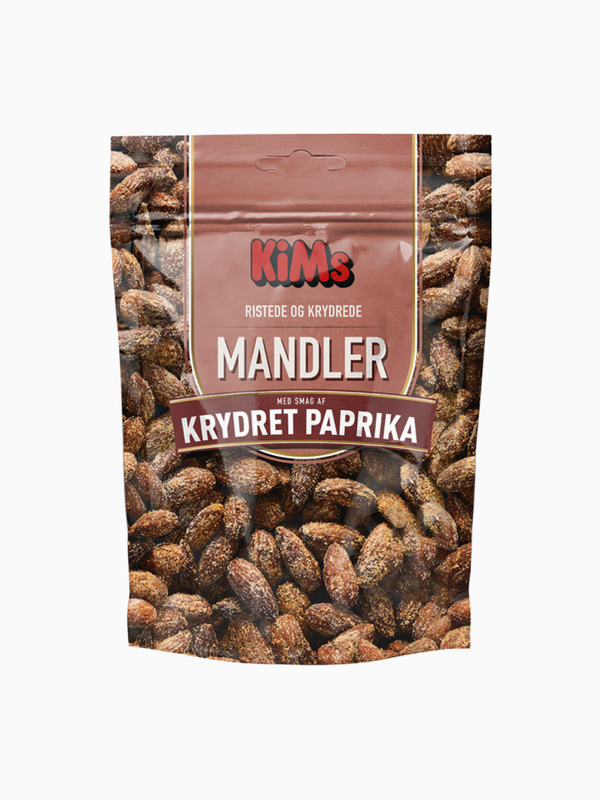 KIMS MANDLER KRYDERET PAPRIKA