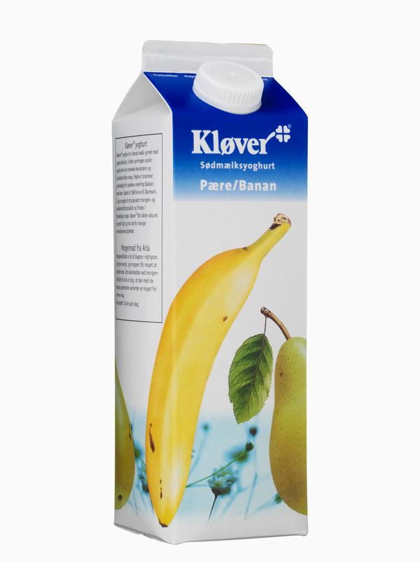 KLØVER YOUGHURT PÆRE/BANAN