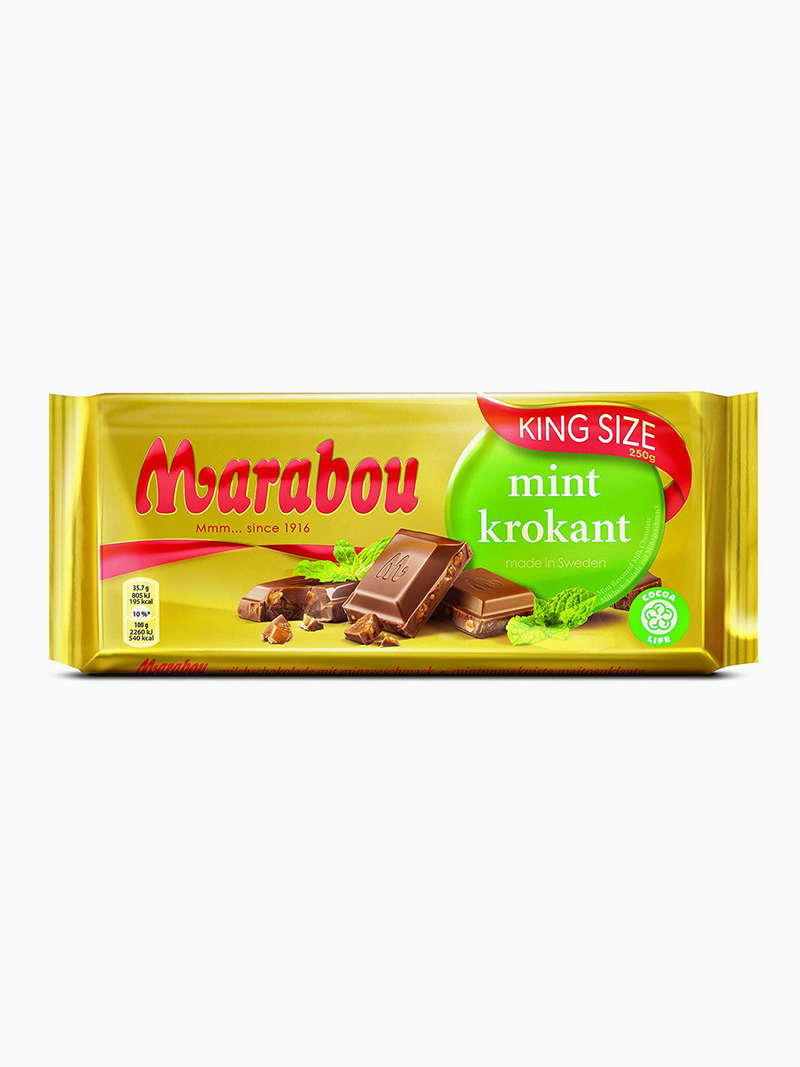 MARABOU MINT KROKANT 250G