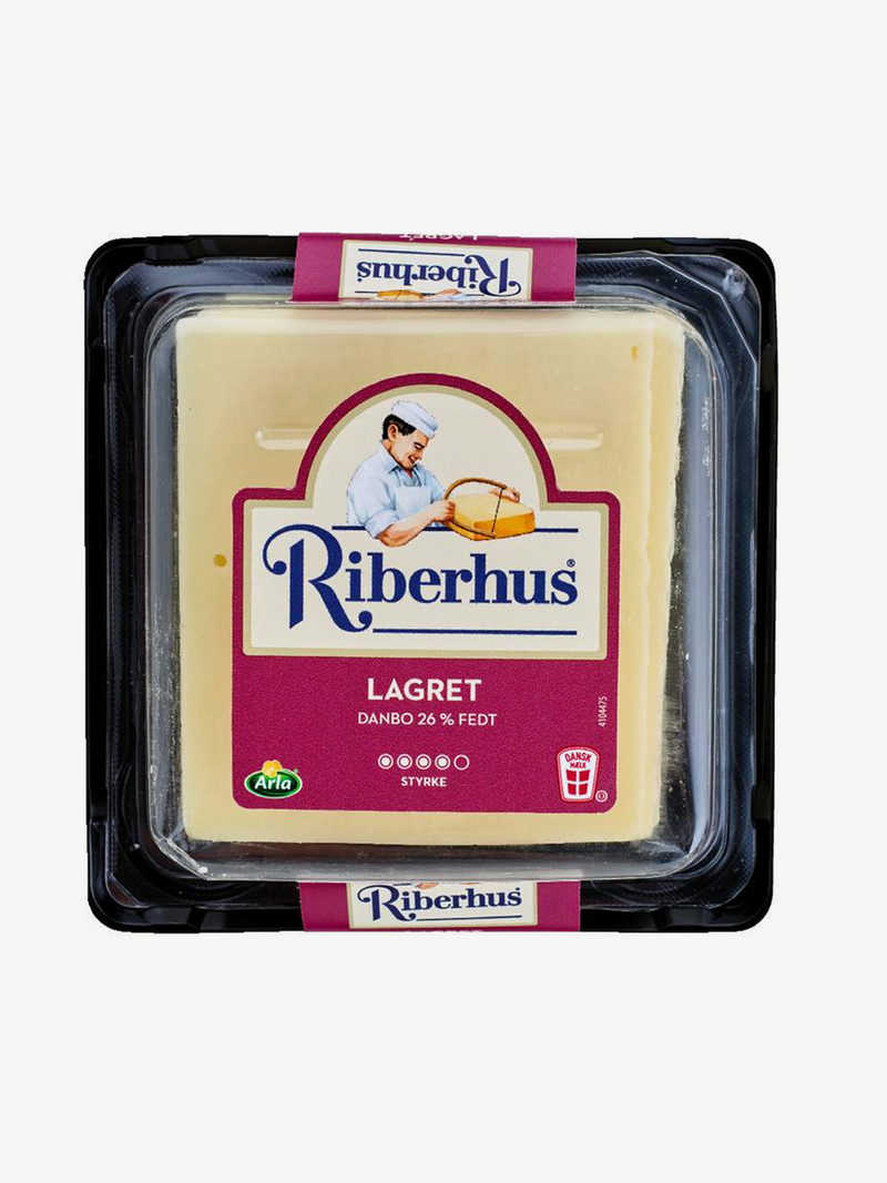 Riberhus Lagret i skiver 26% 200g