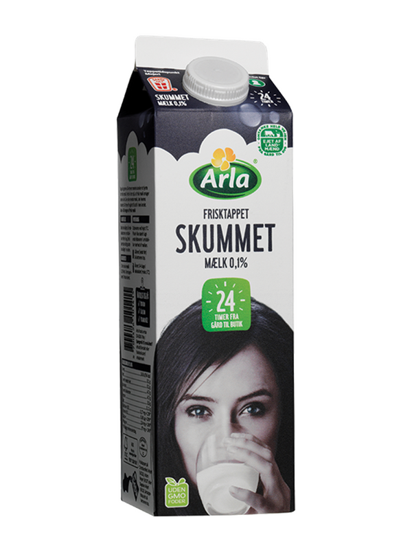 Arla skummet mælk 1L