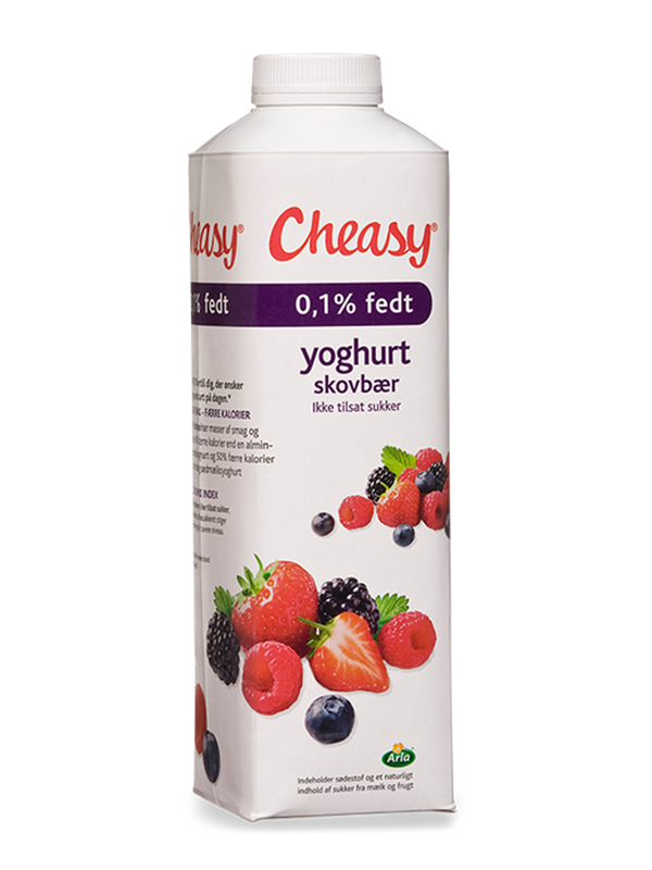 Cheasy Yoghurt med skovbær